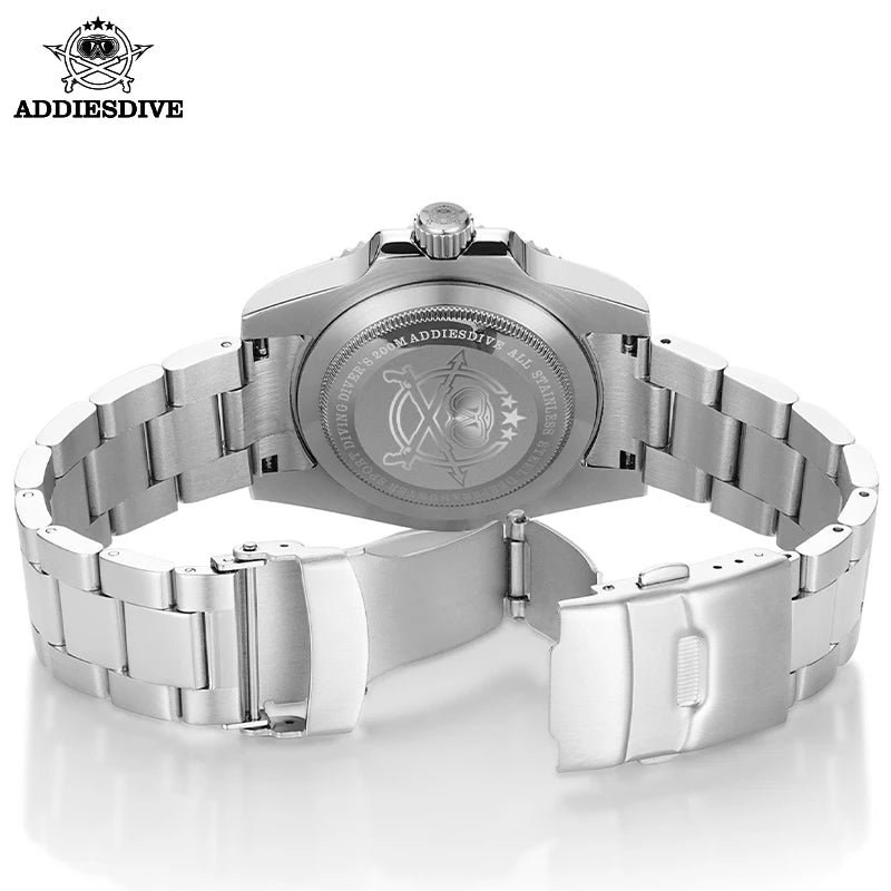 Fashion Watch Stainless Steel Diver Watch 200M C3 Super Luminous Sport Luxury Watch Reloj Hombre Quartz Men Watch