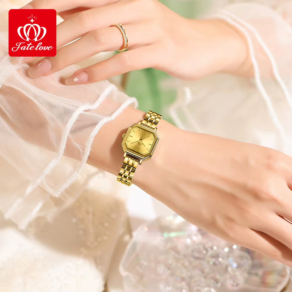 Women'S Watch Top Original Luxury Women'S Quartz Watch Fashion Elegant Business Waterproof Watch Women'S Dress Watch